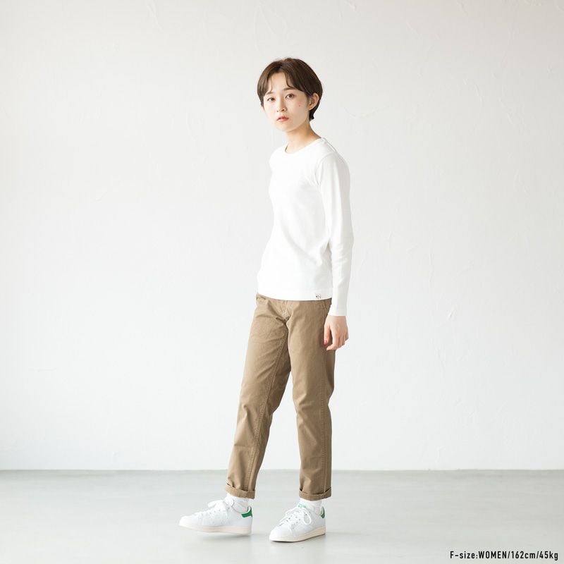 コンフェクト 度詰ロンTシャツ NEPS 吊り編み 度詰め天竺 長袖 Tシャツ N1103 TIGHT TENSION