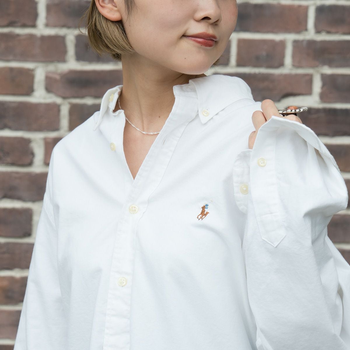 ポロ ラルフローレン オックスフォード ボタンダウン シャツ POLO