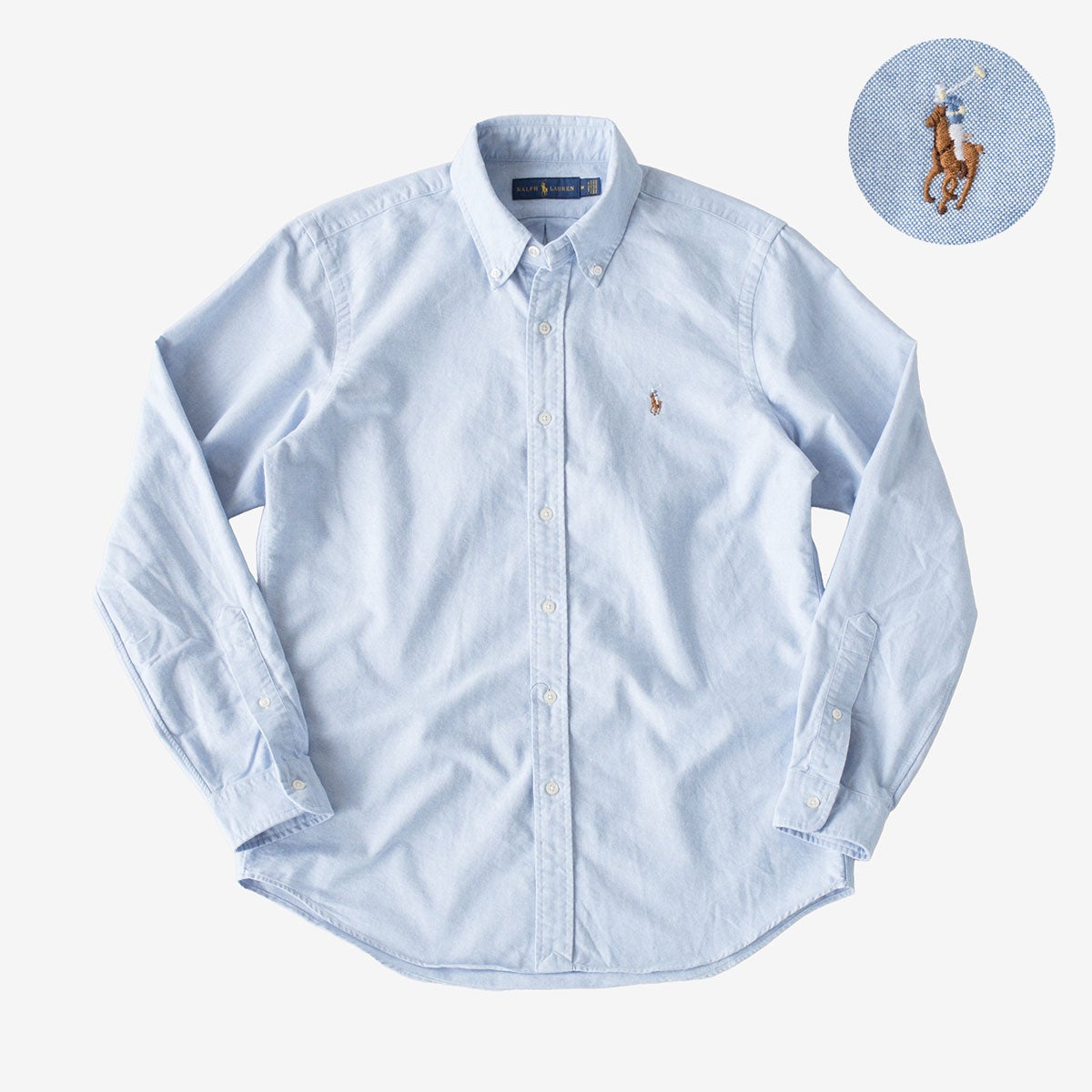 ポロ ラルフローレン オックスフォード ボタンダウン シャツ POLO