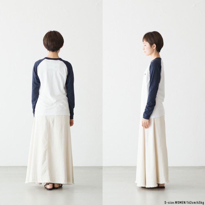 チャンピオン ベーシック ラグラン ロングスリーブ Tシャツ C3-P402