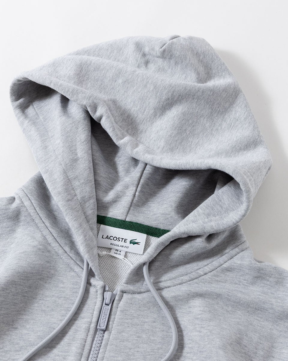ラコステ ジップパーカー LACOSTE エッセンシャル ジップスウェット