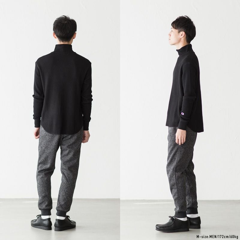 チャンピオン タートルネック ロングスリーブ Tシャツ C3-Q413 長袖