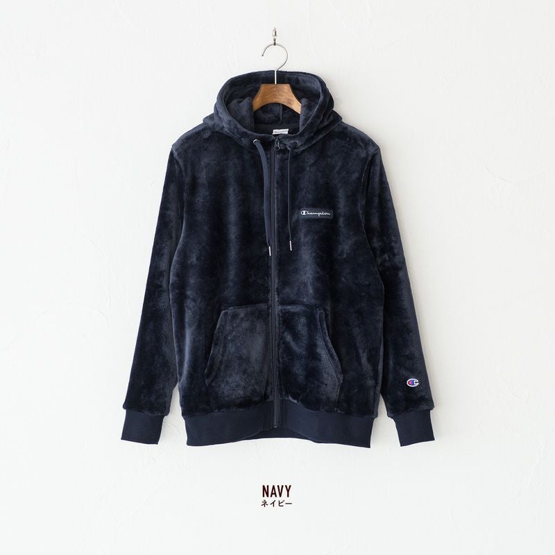 30%OFF】チャンピオン ベロア パーカー ジップ フーディー フリース