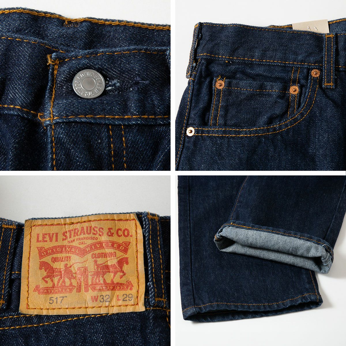 リーバイス LEVI'S 517 サドルマン 【アメリカ直輸入】 ブーツカット