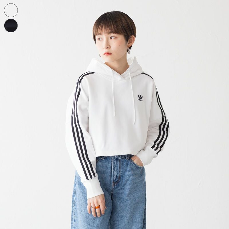 10%OFF】 アディダスオリジナルス レディース クロップド パーカー