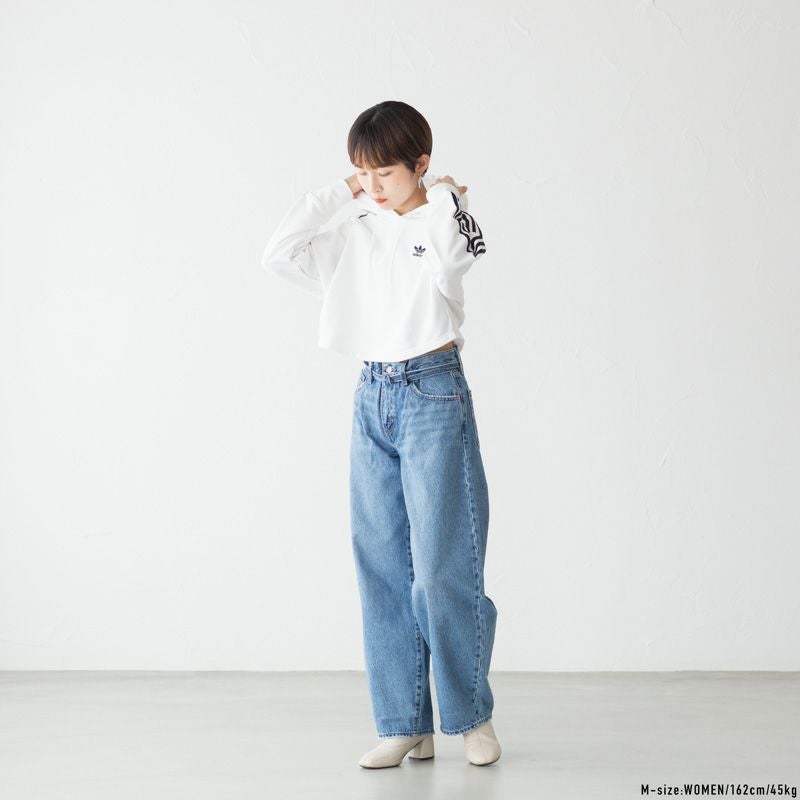 10%OFF】 アディダスオリジナルス レディース クロップド パーカー