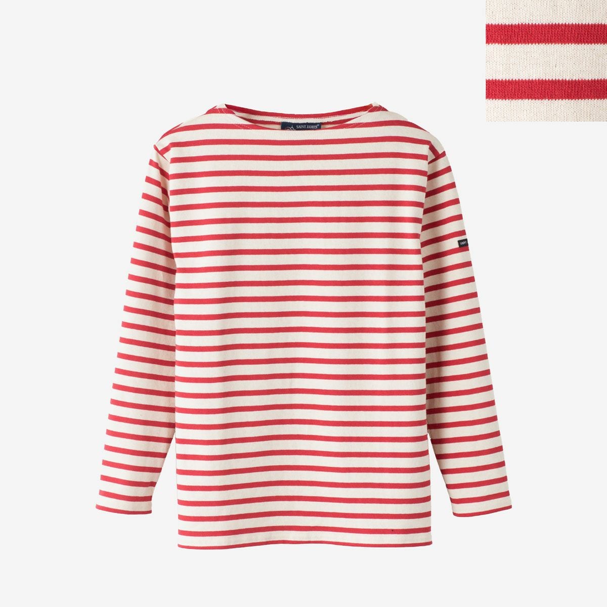 セントジェームス ウエッソン 定番ボーダー 長袖 Tシャツ SAINT JAMES