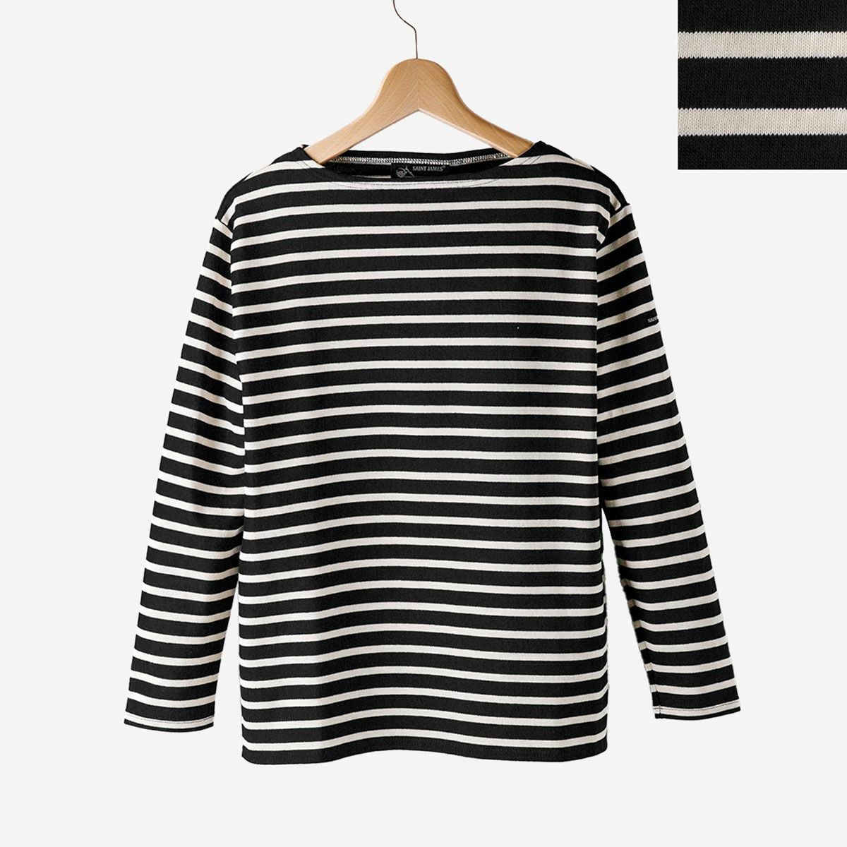セントジェームス ウエッソン 定番ボーダー 長袖 Tシャツ SAINT JAMES