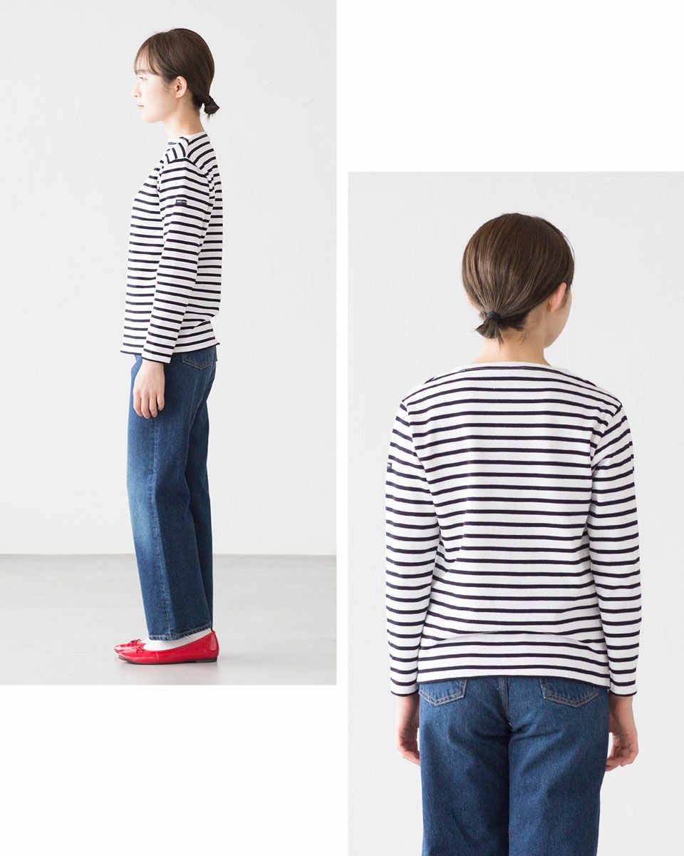 セントジェームス ウエッソン 定番ボーダー 長袖 Tシャツ SAINT JAMES