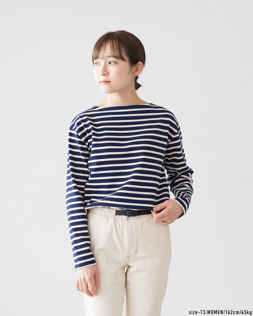 セントジェームス ウエッソン 定番ボーダー 長袖 Tシャツ SAINT JAMES