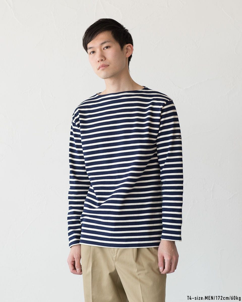 セントジェームス ウエッソン 定番ボーダー 長袖 Tシャツ SAINT JAMES