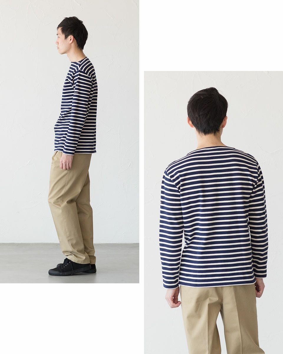 ★新品★ saint james ouessant T4 ボーダーTEE OUESSANT ボーダー T4・T5・T6サイズ ウエッソン長袖Tシャツ/SAINT