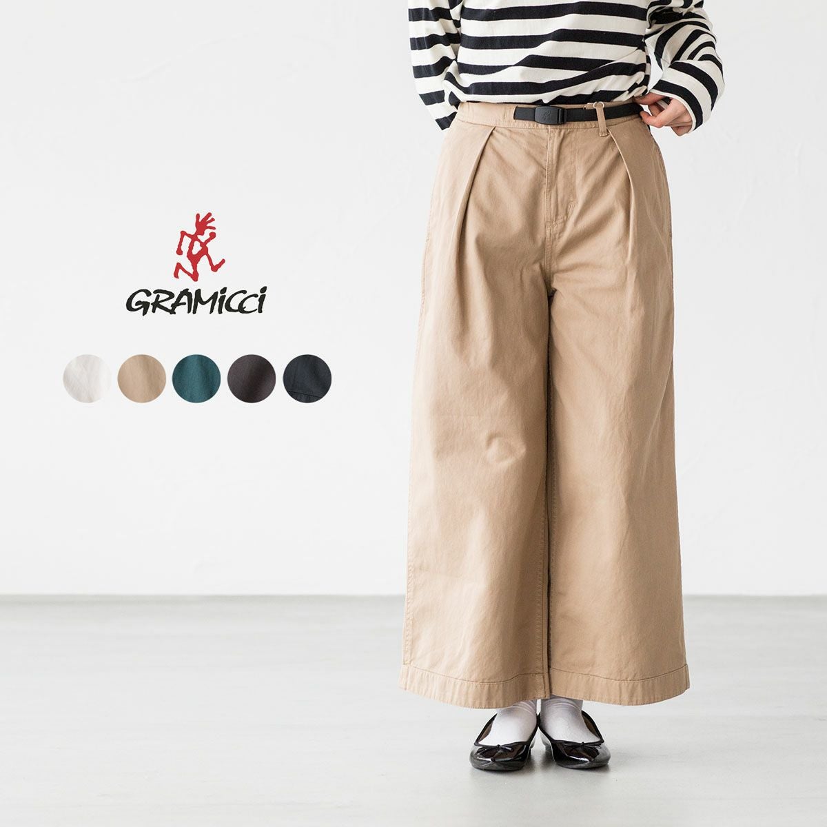 グラミチ レディース バギー パンツ Gramicci ワイドパンツ 9102-56J