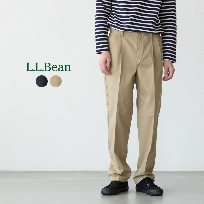 エルエルビーン メンズ リンクルフリー（形態安定） ダブル エル チノ