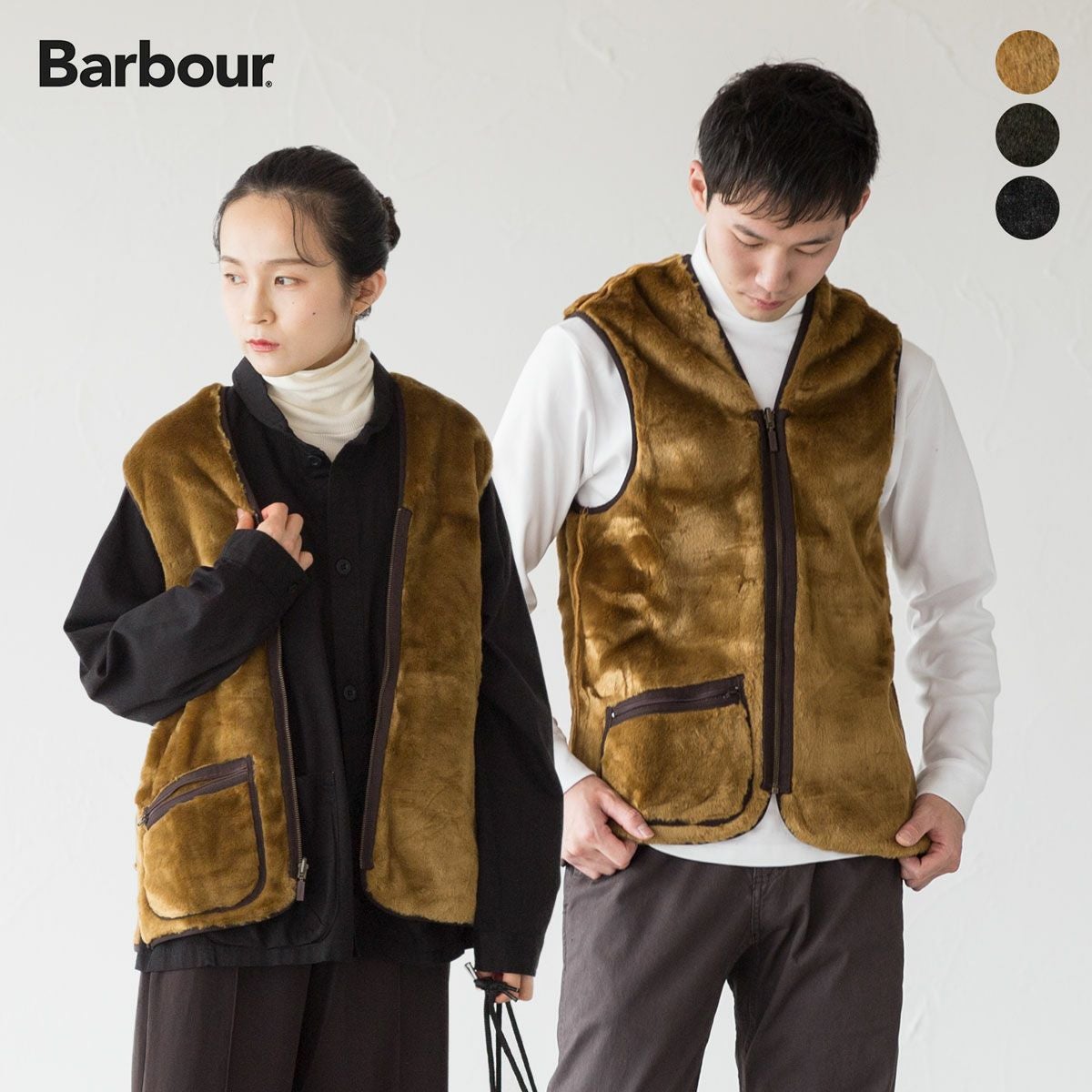 極美品Barbour ライナーインナーベスト 38 袋付き Barbour（バブアー） ライナーベスト SL LINER WOOL MLI0038 インナー