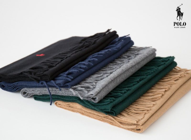 イタリア製】 ポロ ラルフローレン マフラー POLO RalphLauren