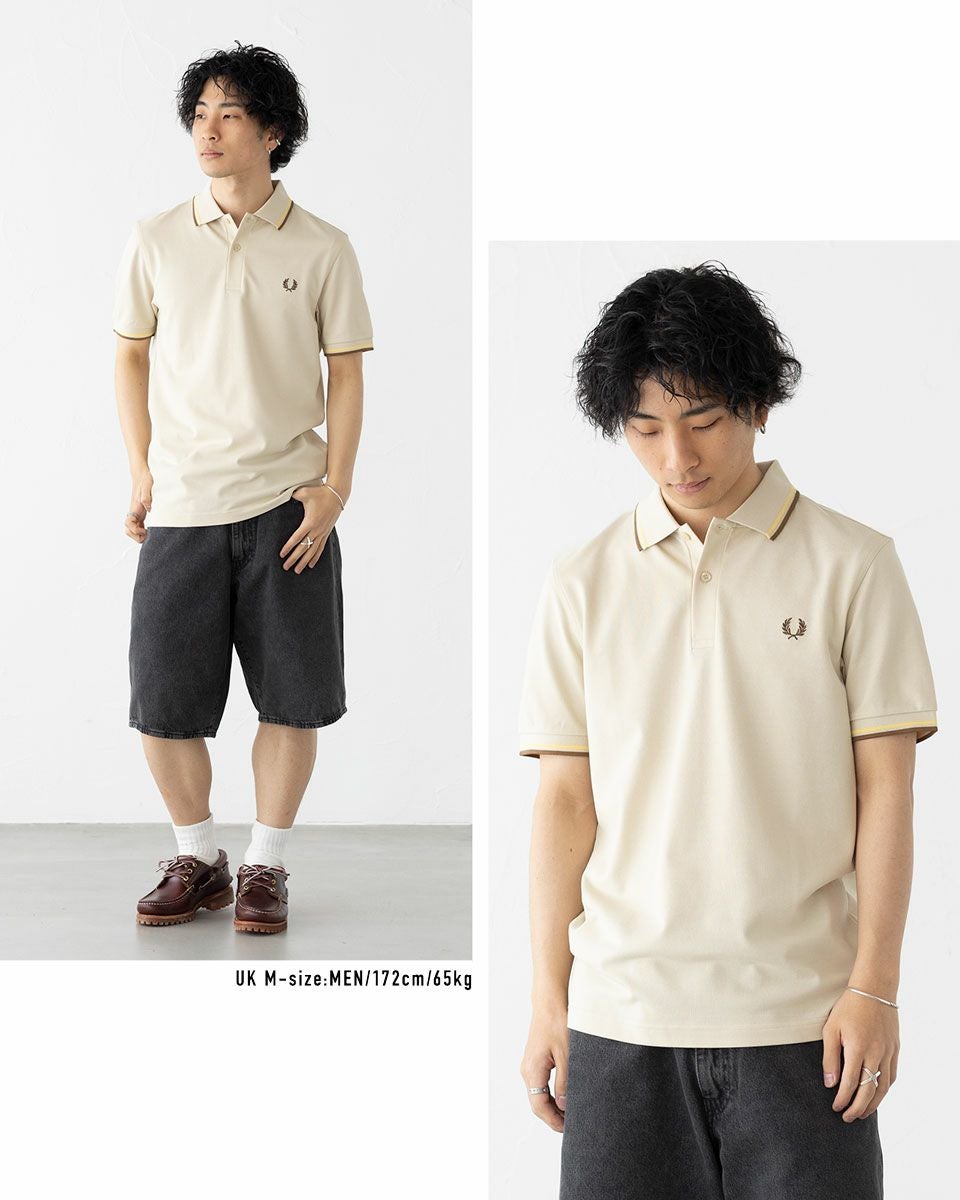 フレッドペリー ポロシャツ M3600 ティップラインポロ FRED PERRY