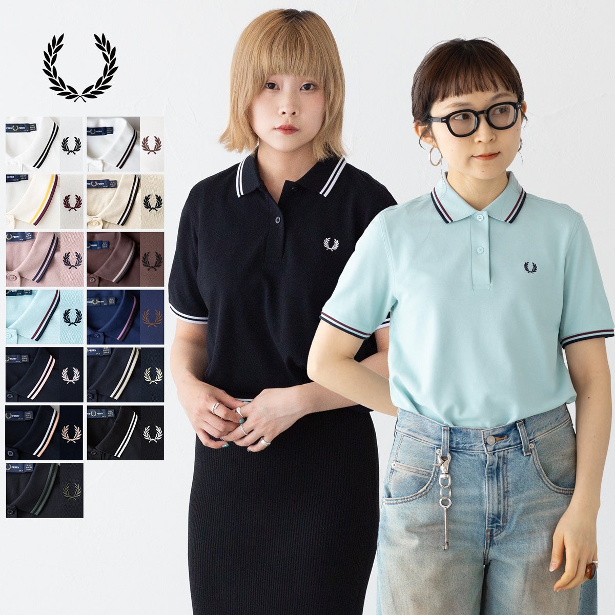 フレッドペリー ポロシャツ G3600 ティップラインポロ FRED PERRY