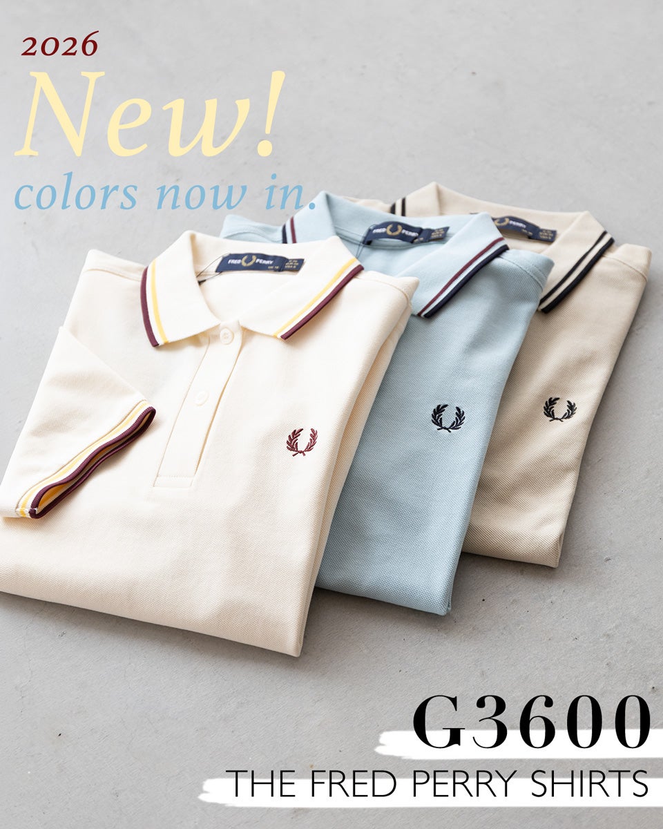 フレッドペリー ポロシャツ G3600 ティップラインポロ FRED PERRY