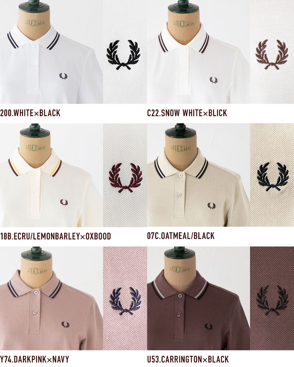 フレッドペリー ポロシャツ G3600 ティップラインポロ FRED PERRY