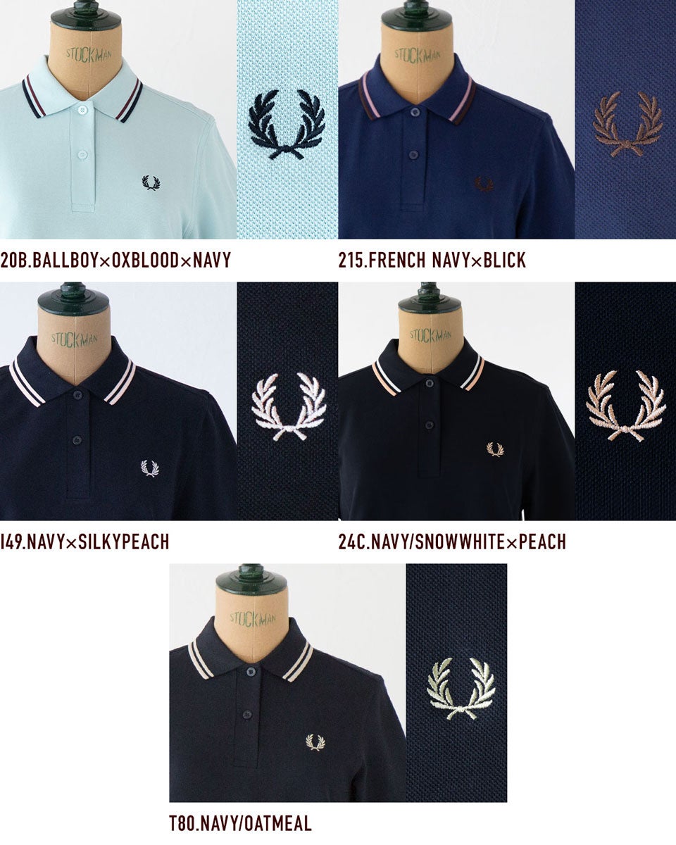フレッドペリー ポロシャツ G3600 ティップラインポロ FRED PERRY