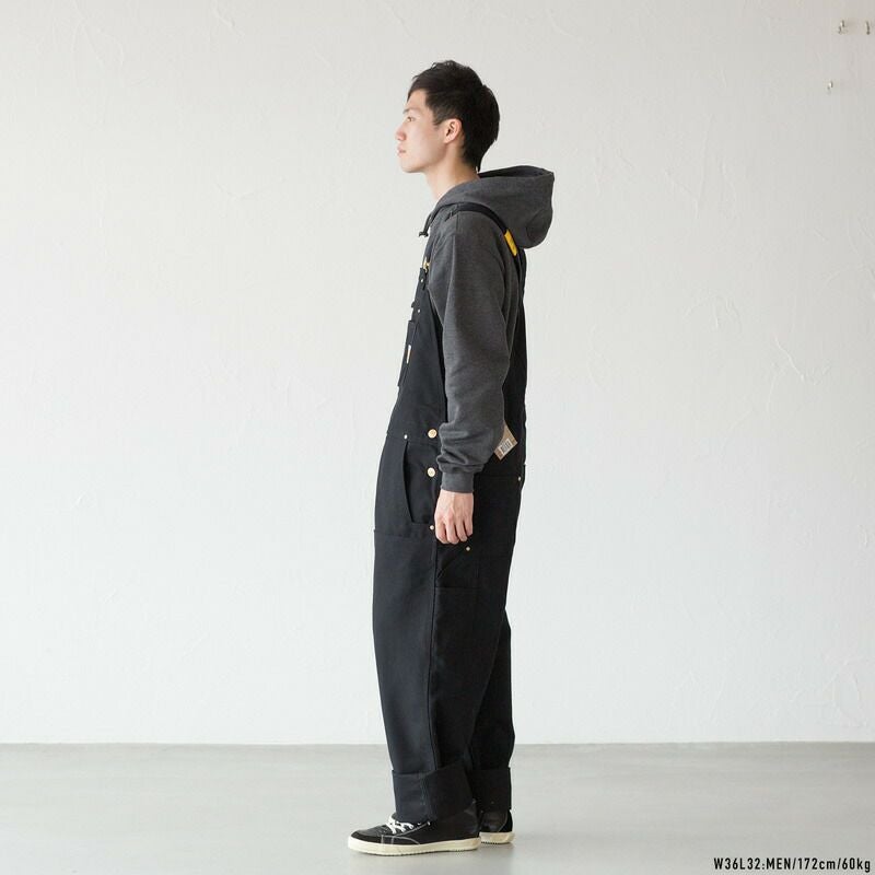 カーハート ダック ビブ オーバーオール 102776 ブラウンダック