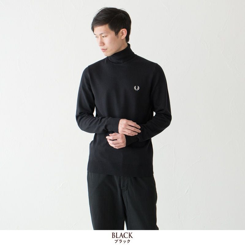 フレッドペリー ロールネック ジャンパー FRED PERRY K9552 メンズ