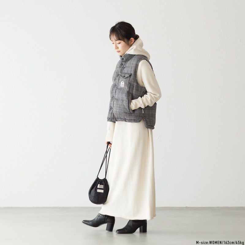 10%OFF】フィデリティ リバーシブル ダウン ベスト FIDELITY
