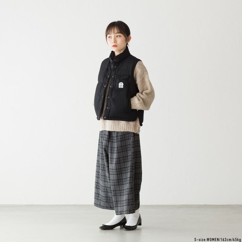 10%OFF】フィデリティ リバーシブル ダウン ベスト FIDELITY