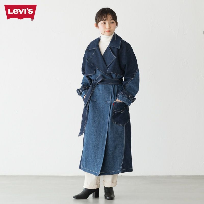 リーバイス レッド LR ツイスト トレンチ コート A11220000 レディース