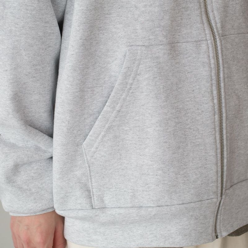 ロサンゼルスアパレル 14OZ. ヘビーフリース ジップアップ パーカー