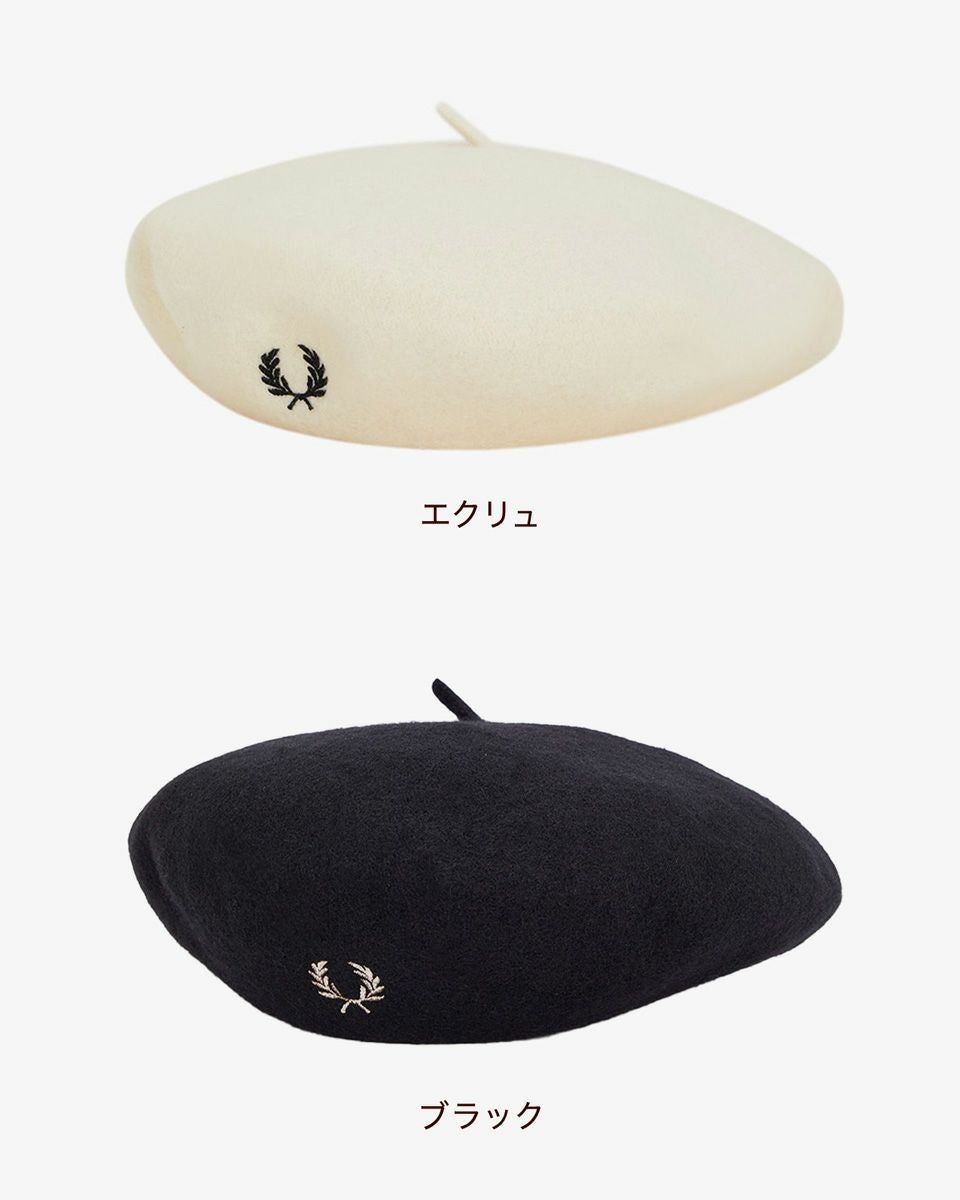 フレッドペリー FRED PERRY ウール ベレー帽 HW7646 レディース メンズ