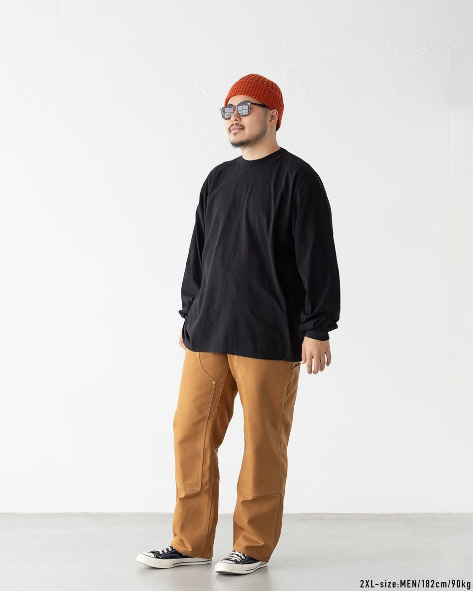 2XLまで展開】 ロサンゼルスアパレル 6.5OZ ロングスリーブ ガーメント