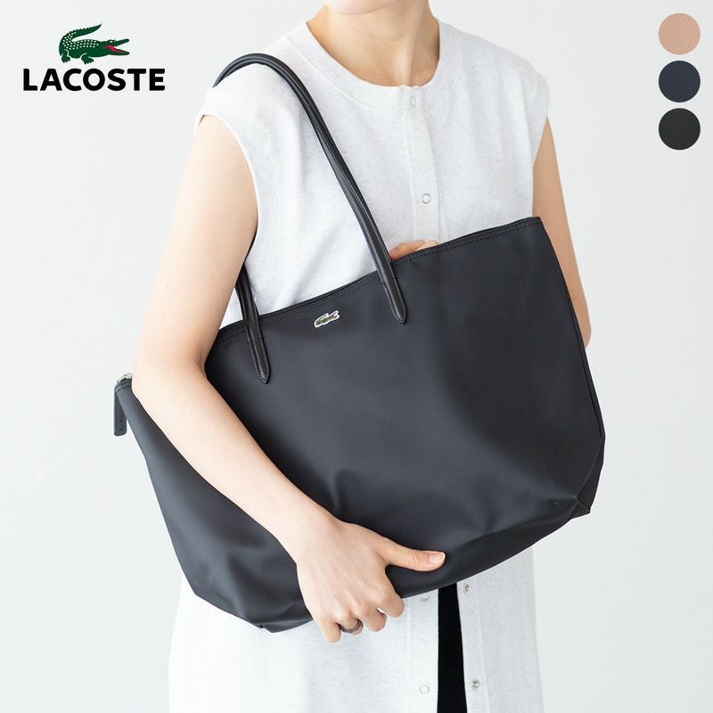 ラコステ L.12.12 プチピケ ラージ トートバッグ LACOSTE NF1888PO