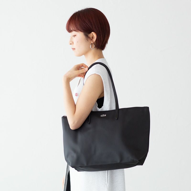 ラコステ L.12.12 プチピケ ラージ トートバッグ LACOSTE NF1888PO