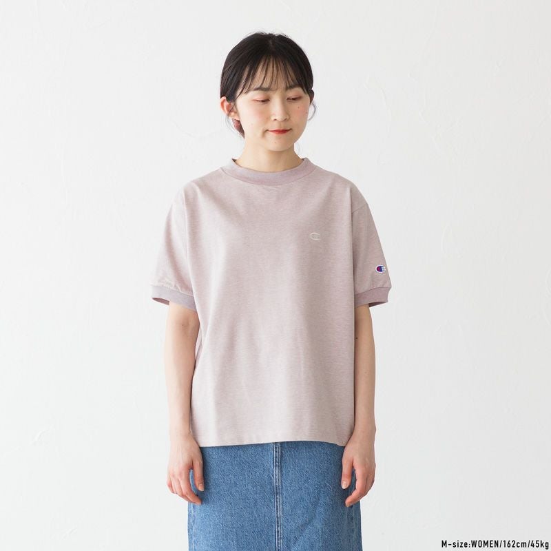 チャンピオン ウィメンズ ショート スリーブ Tシャツ CW-V318