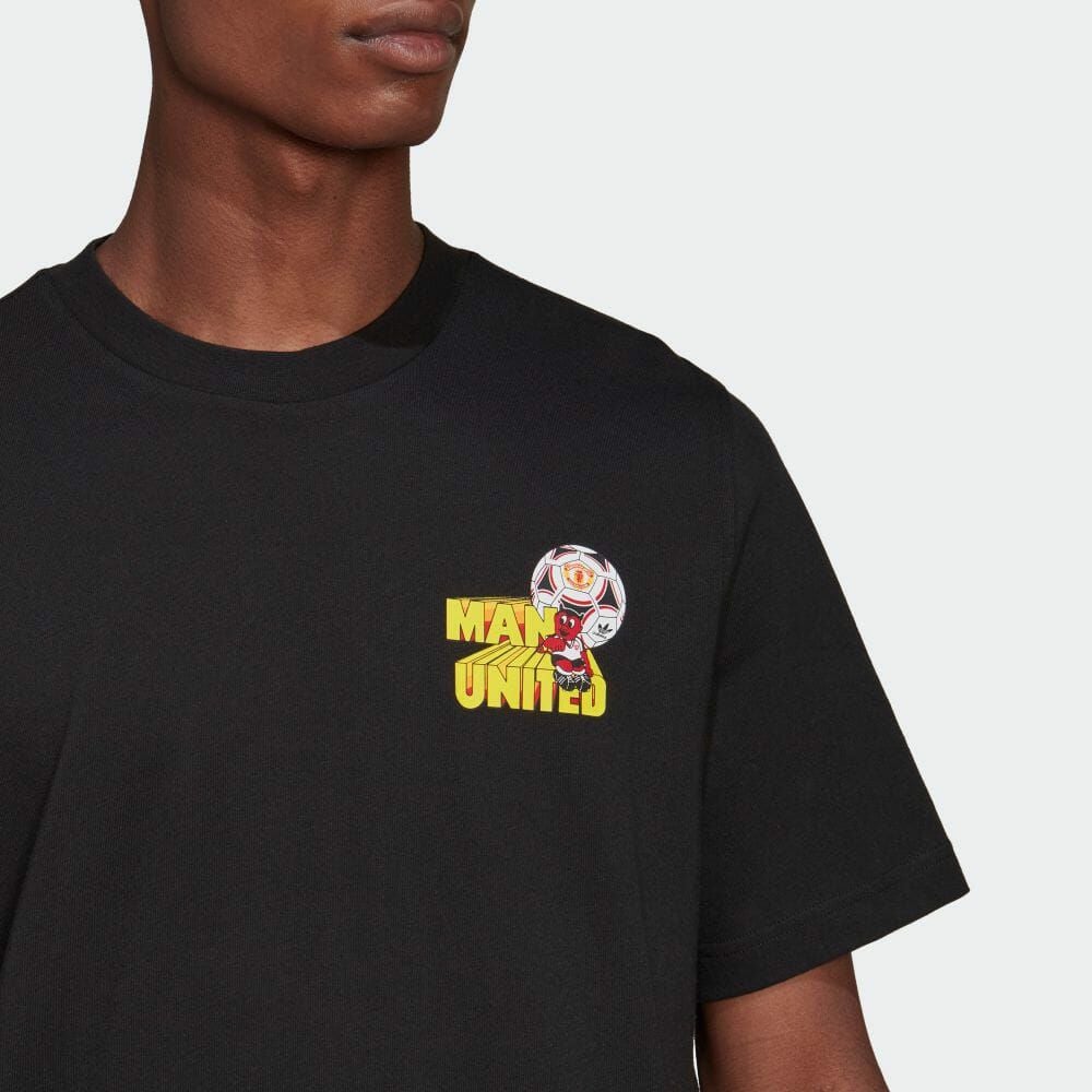 アディダス オリジナルス マンチェスター ユナイテッド グラフィック T