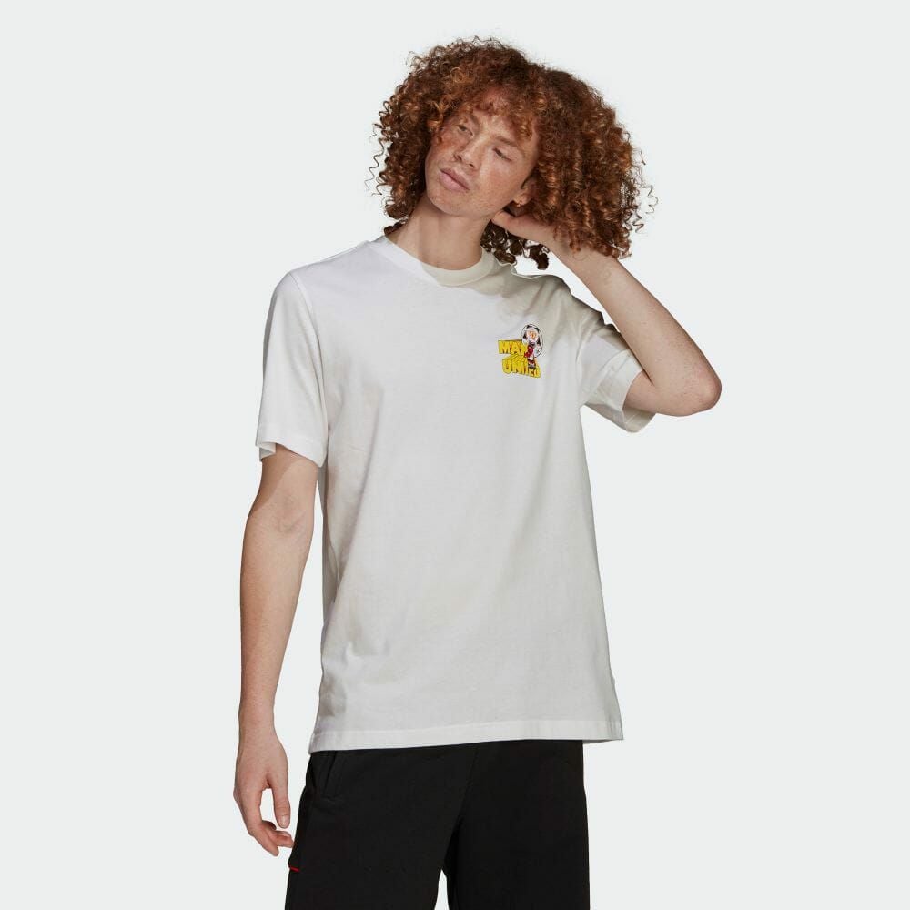 マンチェスターユナイテッド　シャツ アディダス オリジナルス マンチェスター ユナイテッド グラフィック T