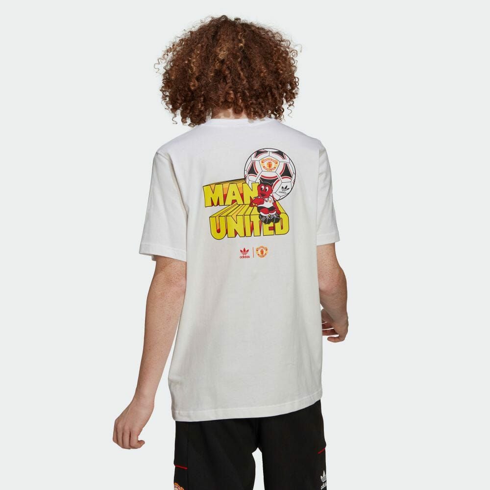 アディダス オリジナルス マンチェスター ユナイテッド グラフィック T
