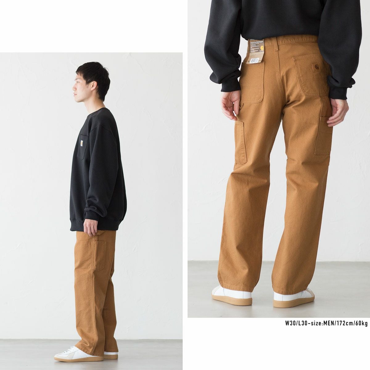せ*な様 Carhartt B01-M ルーズフィットワークパンツ 42 X 3 Carhartt（カーハート） パンツ CARHARTT LOOSE DUCK DOUBLE FRONT