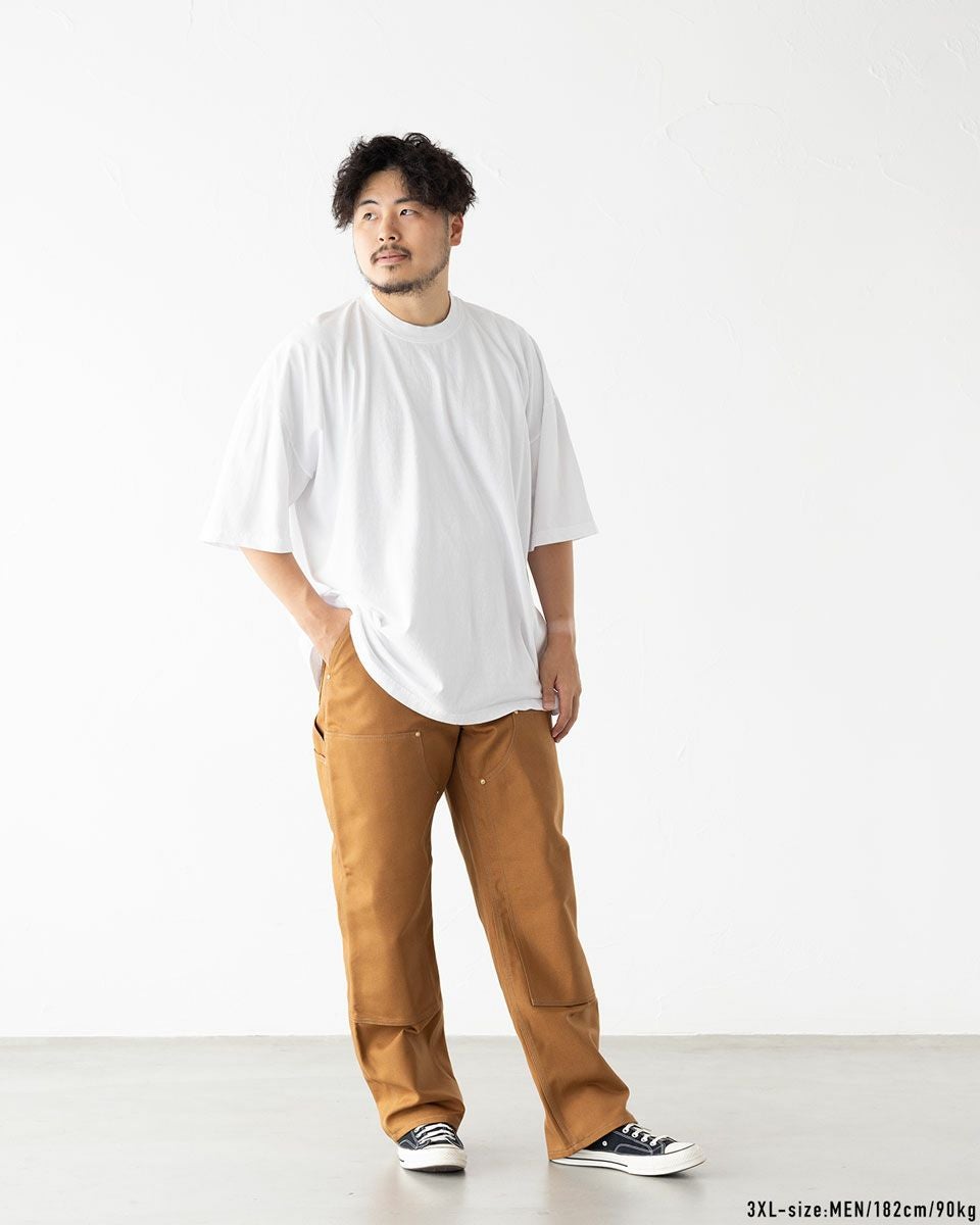 3XLまで展開】 ロサンゼルスアパレル 6.5oz ガーメントダイ クルー