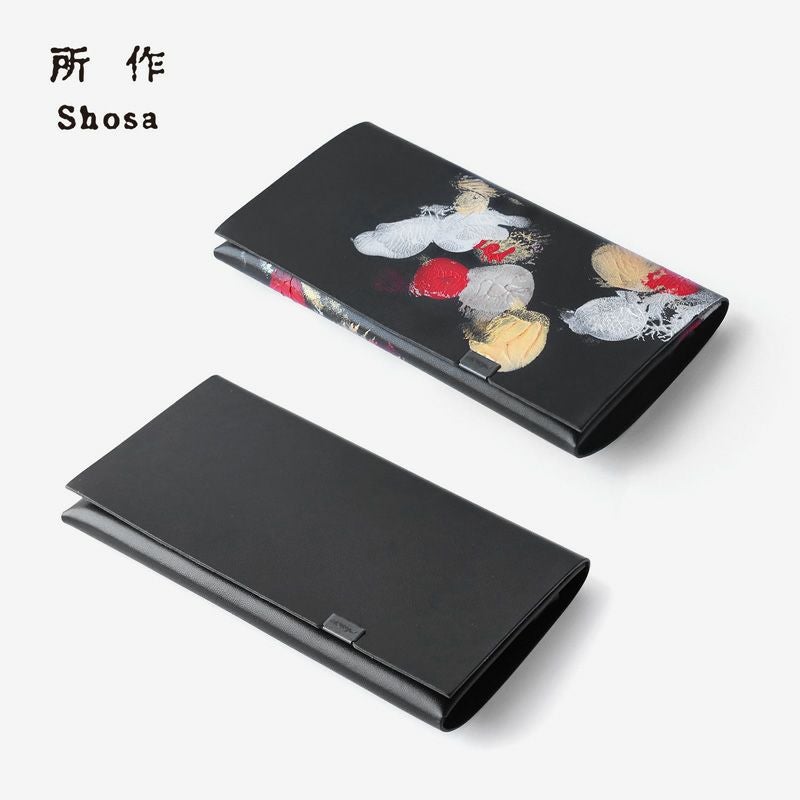 所作 ロングウォレット ハンドペイント 金魚 shosa SHO-LO1C 日本製 本