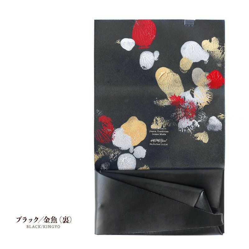 所作 ロングウォレット ハンドペイント 金魚 shosa SHO-LO1C 日本製 本