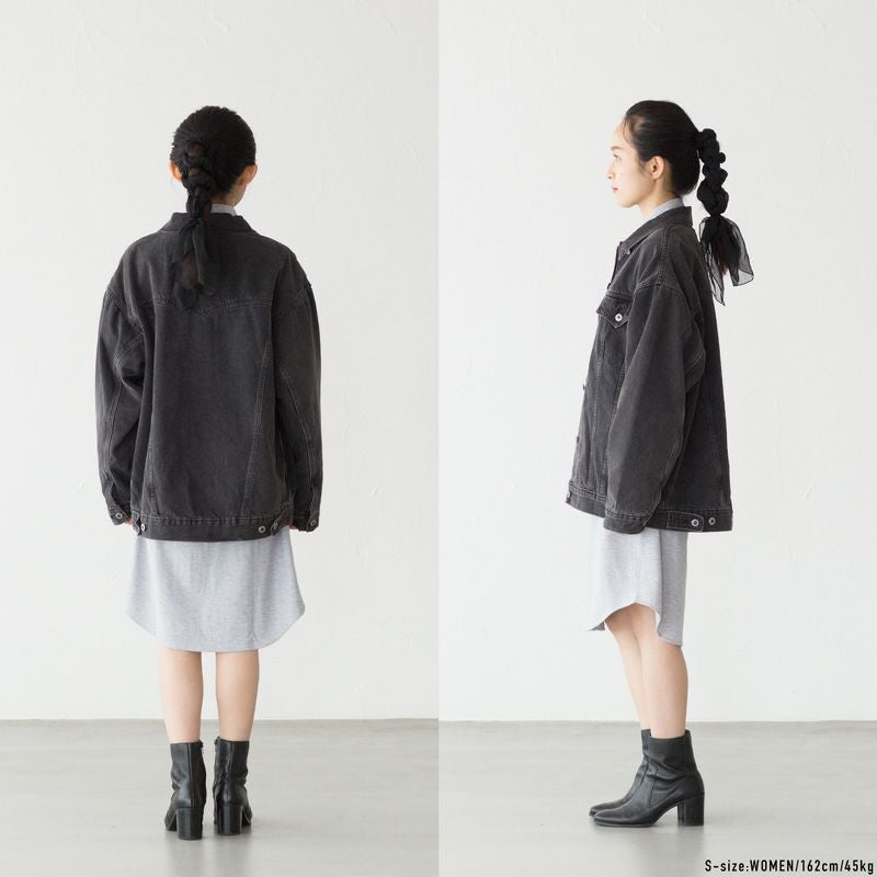リーバイス シルバータブ ルーズフィット トラッカー ジャケット