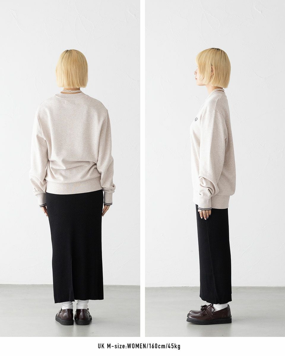 フレッドペリー FRED PERRY クルーネック スウェットシャツ M7535