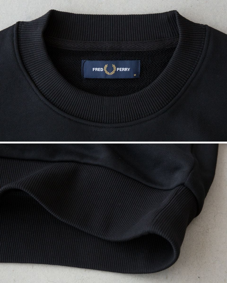フレッドペリー FRED PERRY クルーネック スウェットシャツ M7535 フレッドペリー FRED PERRY クルーネック スウェットシャツ M7535