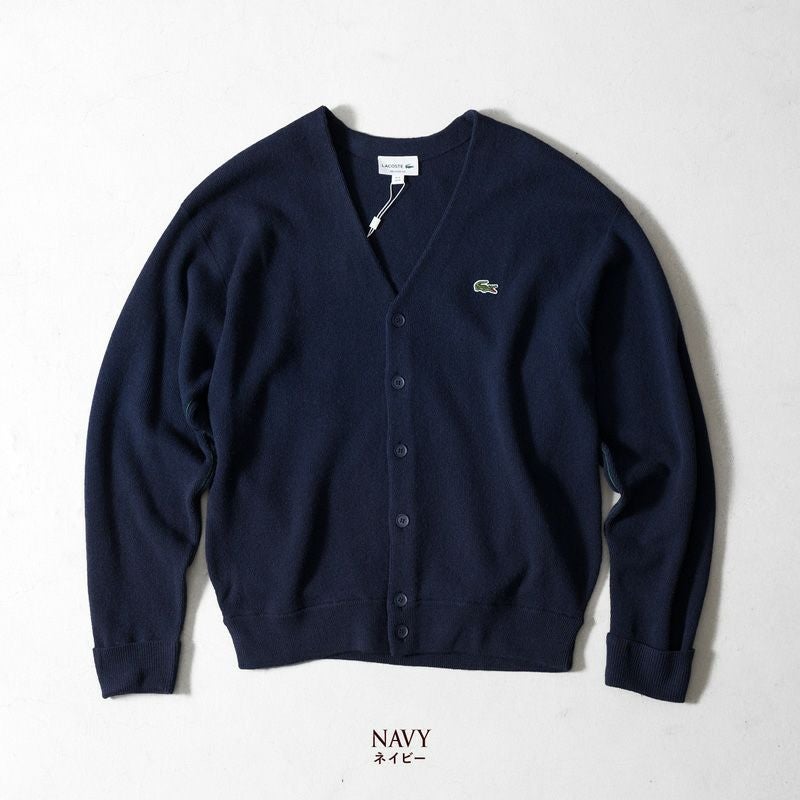 専用　ラコステカーディガン LACOSTE（ラコステ） メンズ トップス AH0397-99 ガーター編みVネック