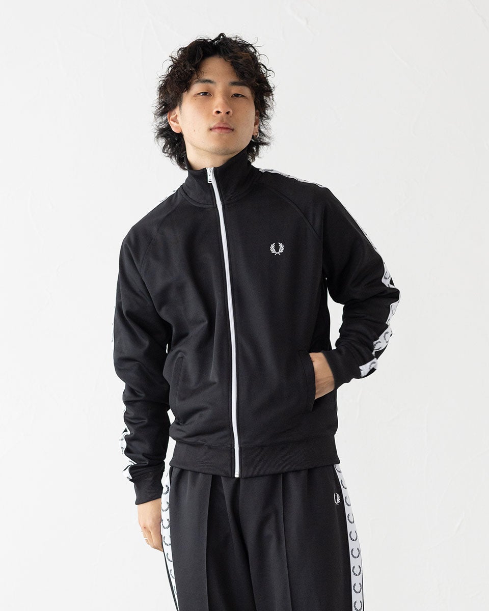 フレッドペリー FRED PERRY ジャージ テープド トラックジャケット