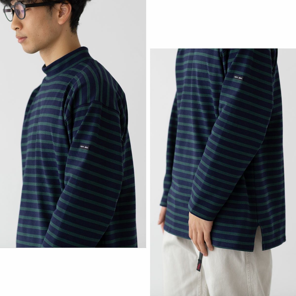 日本正規品 セントジェームス モックネック ウエッソン 21JC GIENS2 日本正規品 セントジェームス モックネック ウエッソン 21JC GIENS2