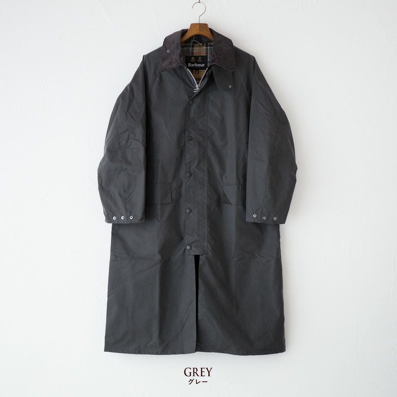 barbour ベルト付きバーレー Barbour バブアー OS WAX BURGHLEY オーバーサイズ バーレー ワックス